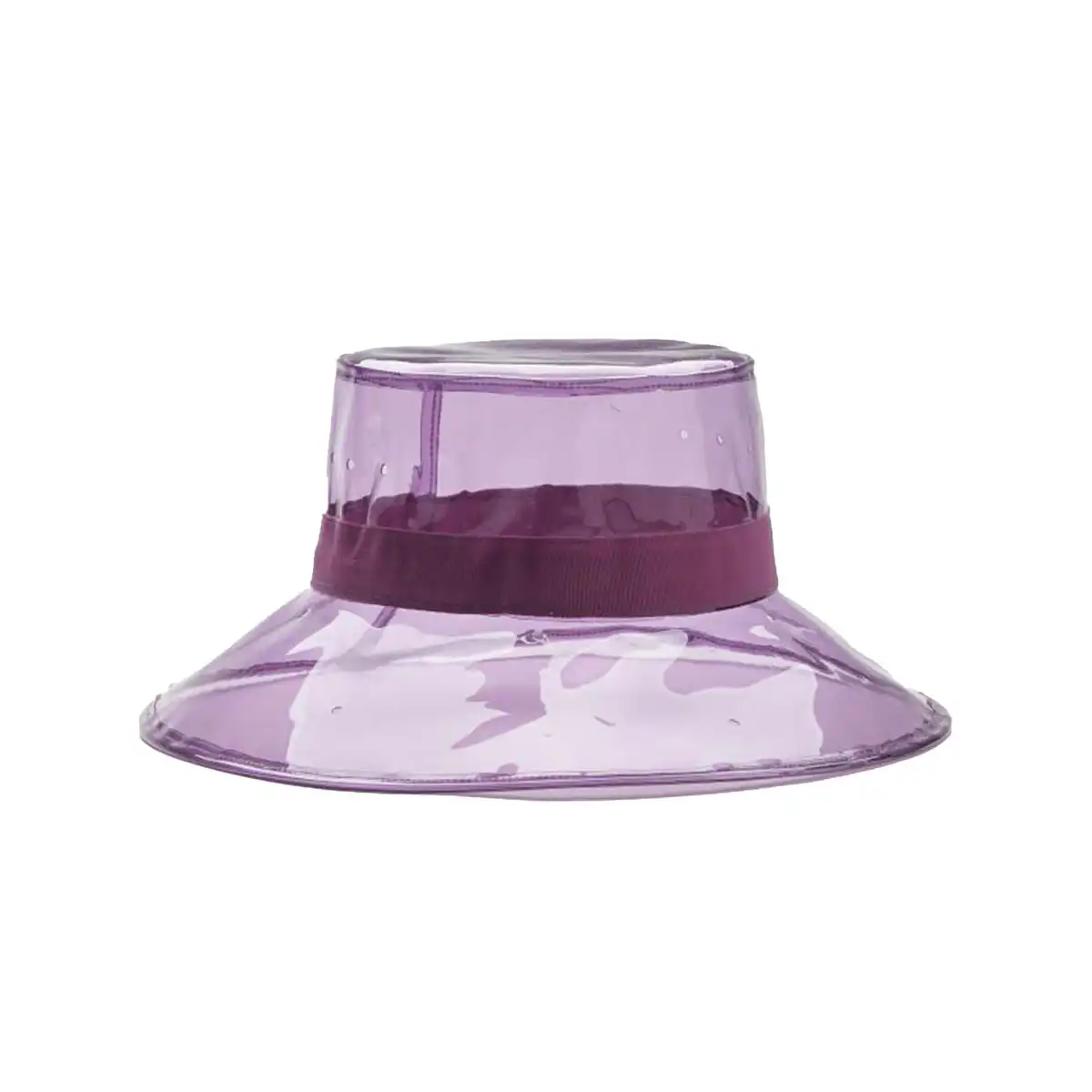 Waterproof PVC Bucket Hat product with accessories