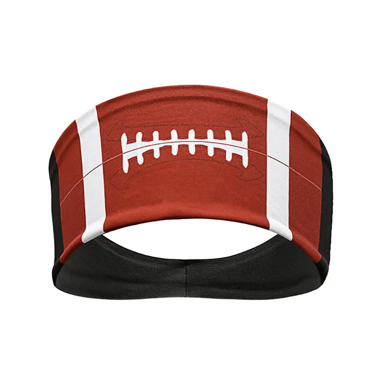 Elastic Cotton Sweatband for Running custom logo imprint view