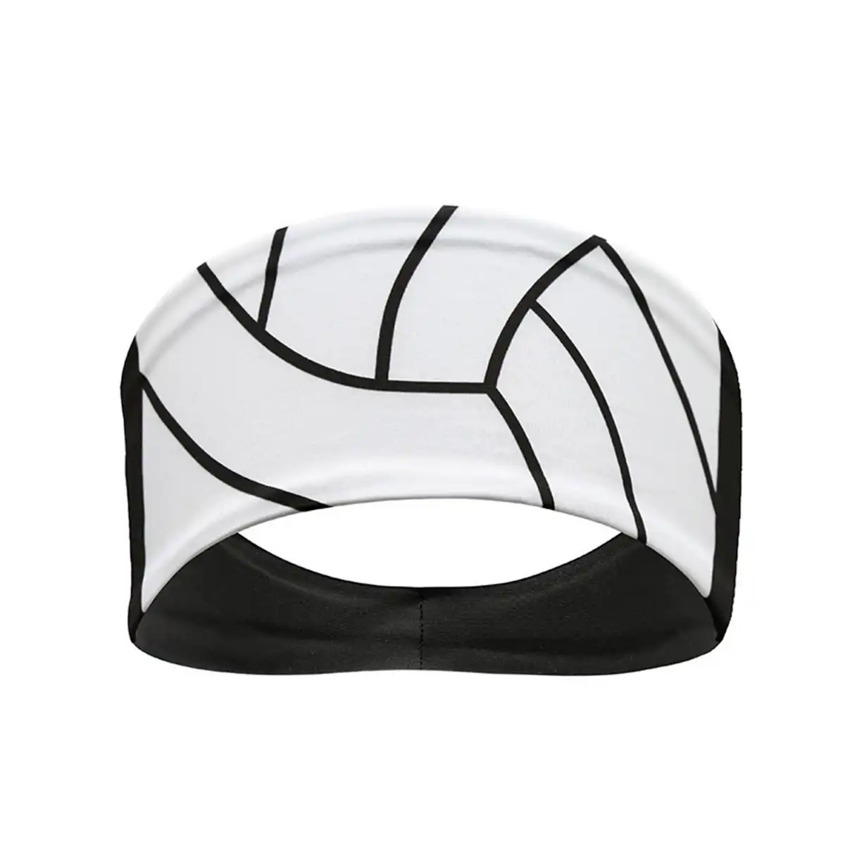 Elastic Cotton Sweatband for Running product in use