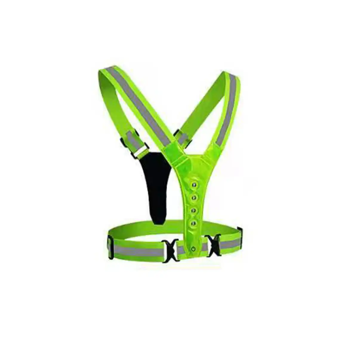 High Visibility LED Running Vest product close-up