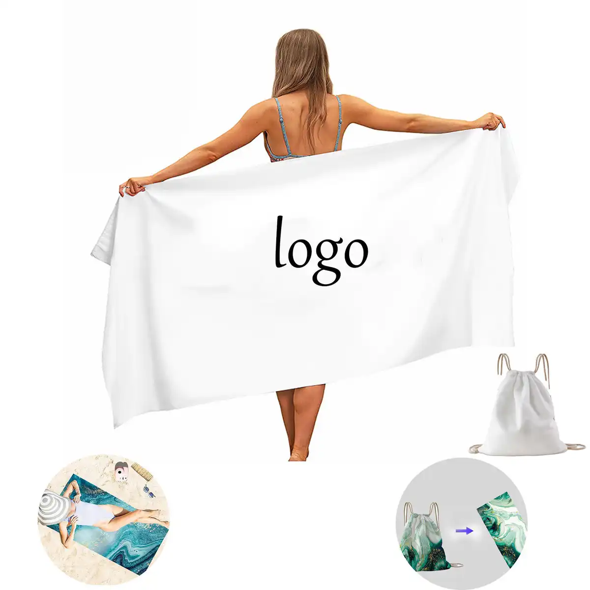 Ultra Soft Quick Dry Beach Towel