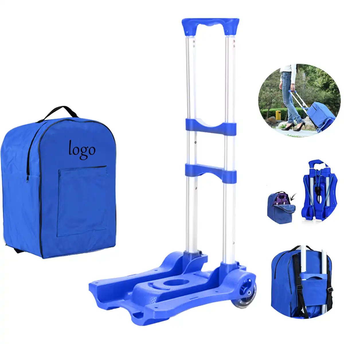 Portable Folding Utility Carrier