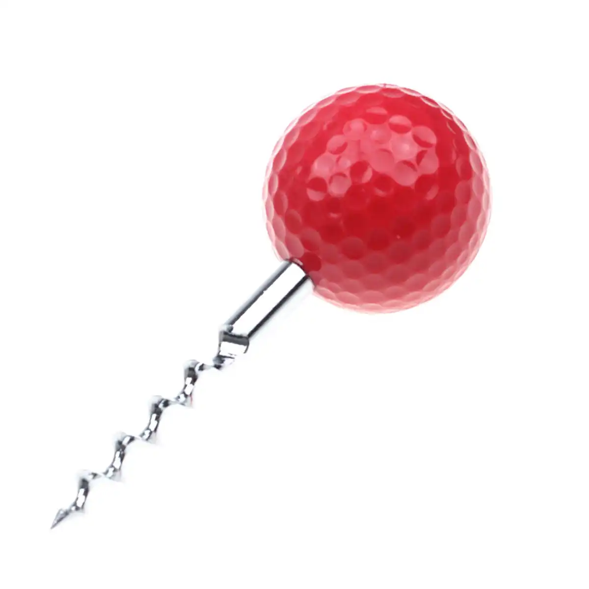 Stainless Golf Ball Bottle Opener custom logo imprint view