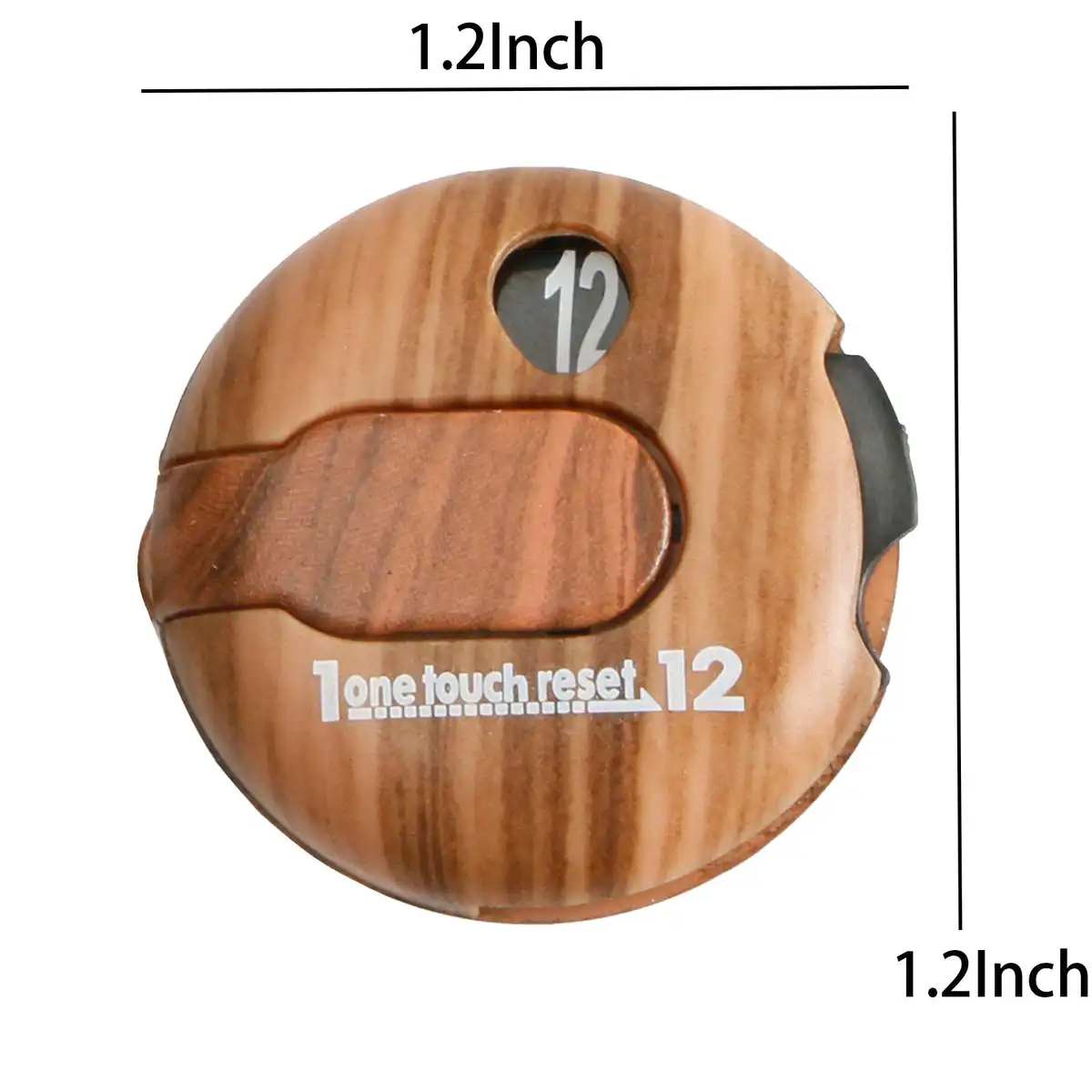 Wood Grain Golf Score Tracker product detail view