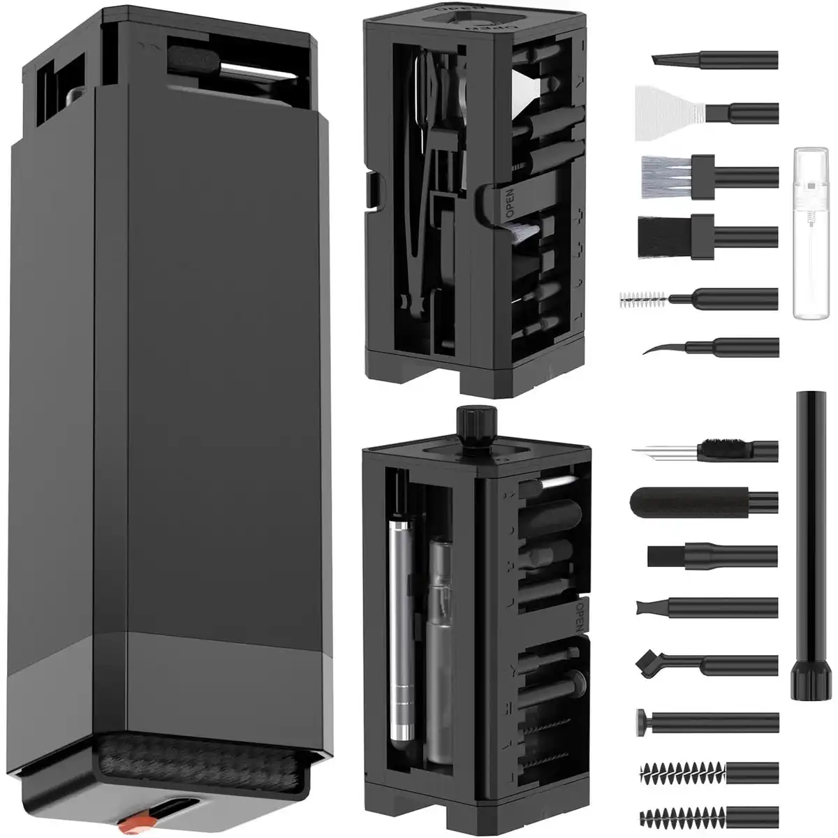 Electronic Cleaning Brush Set product detail view
