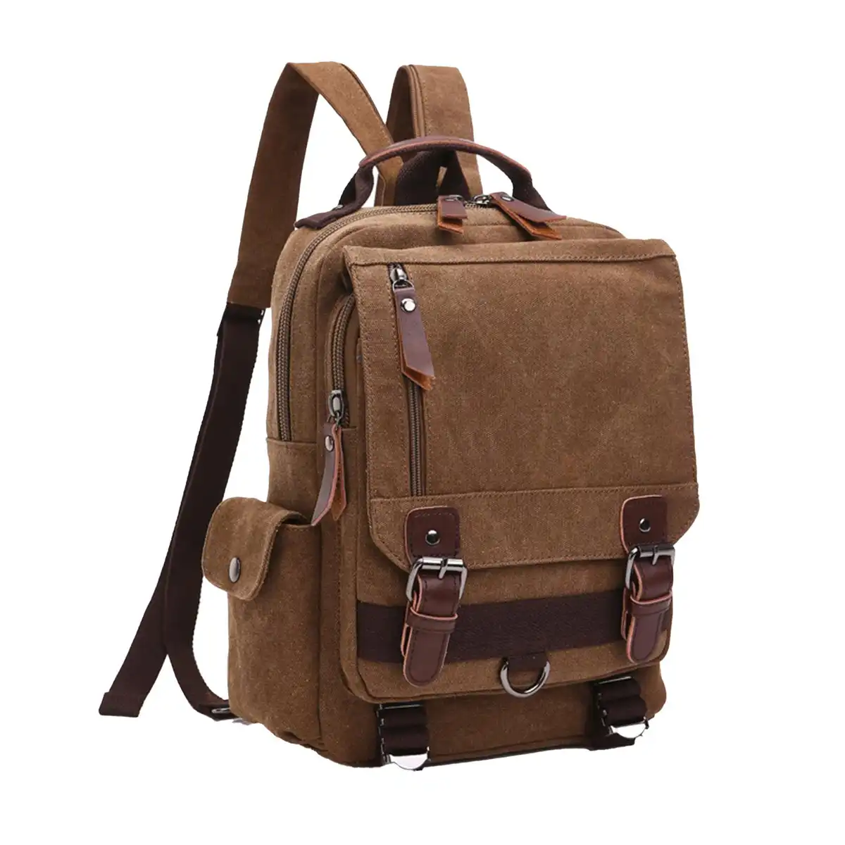 Vintage Canvas Convertible Backpack alternate product angle