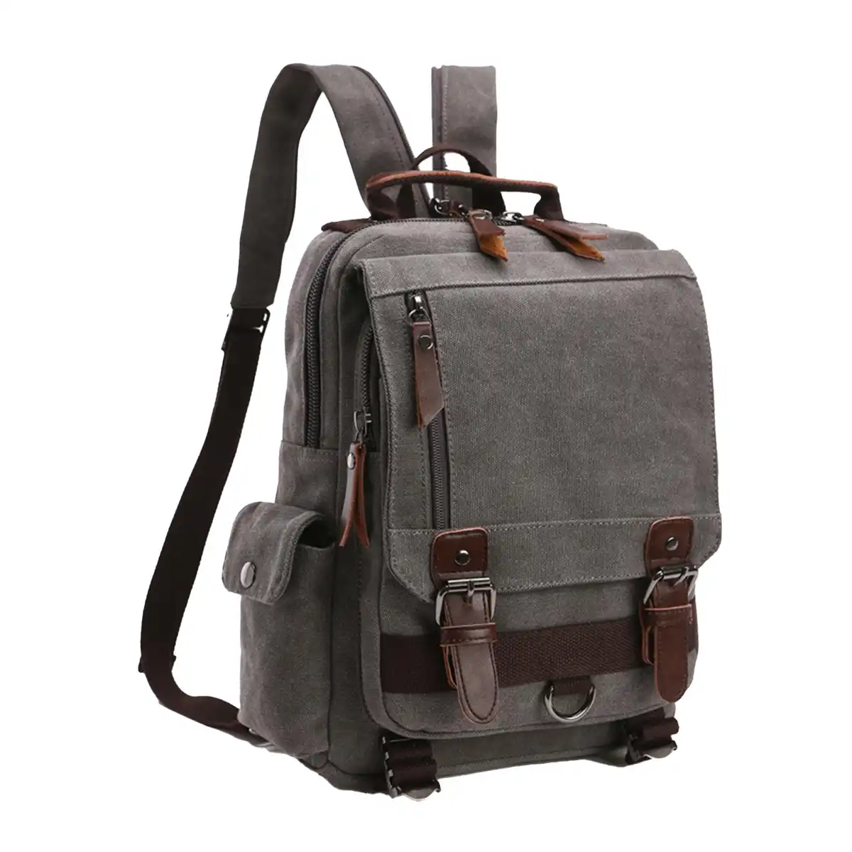Vintage Canvas Convertible Backpack additional product view