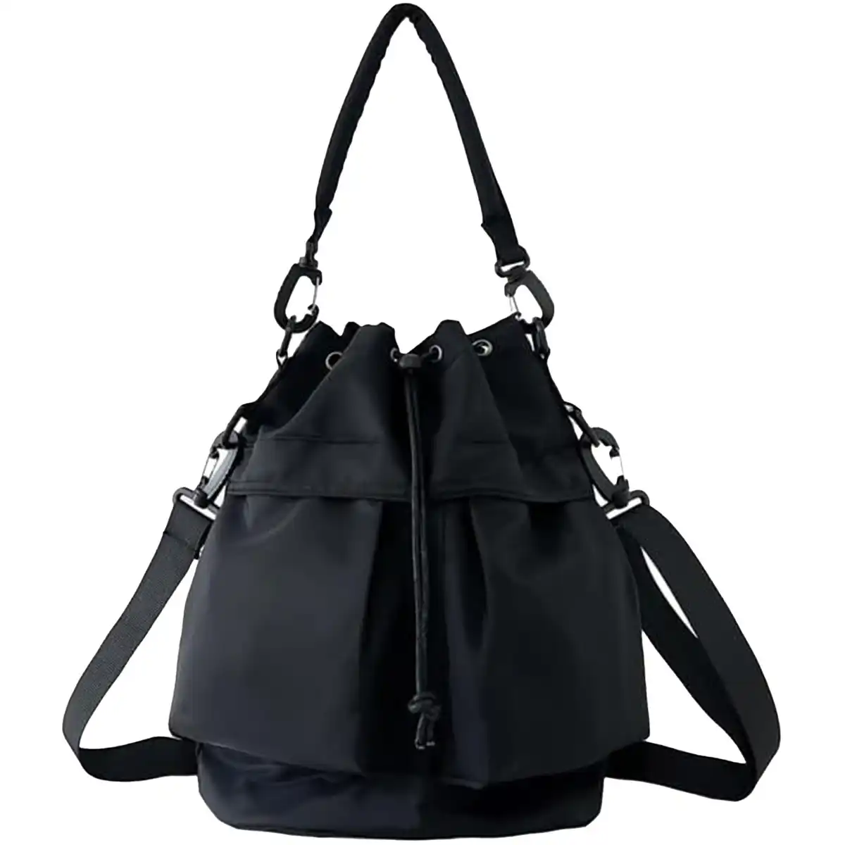 Waterproof Nylon Drawstring Backpack product close-up