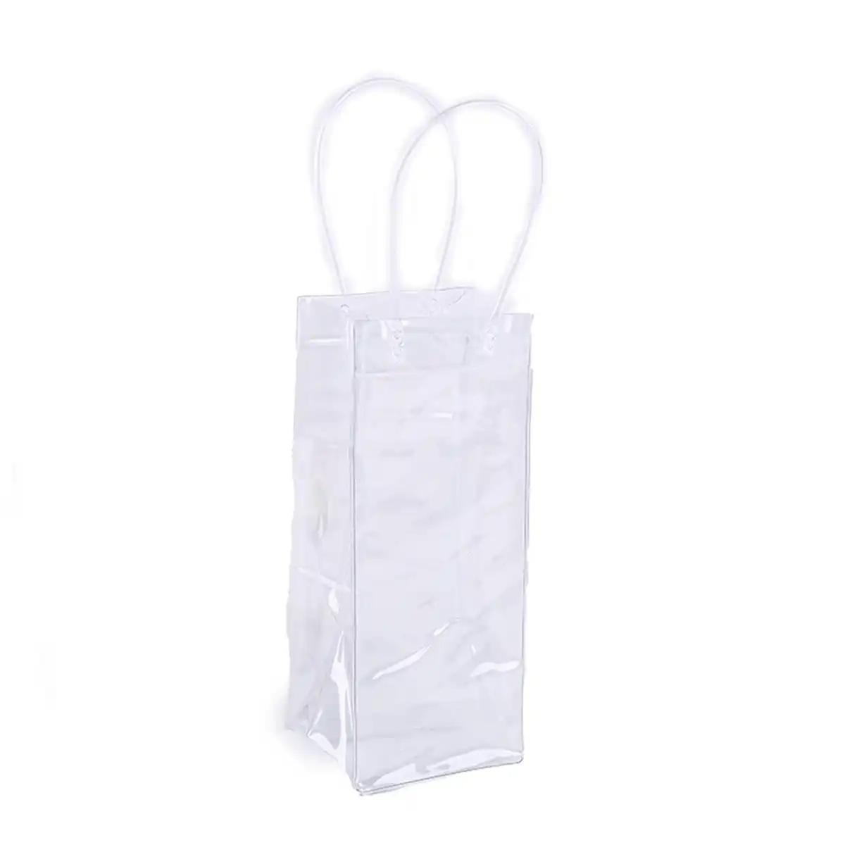 Waterproof Clear Carrier Tote product in use