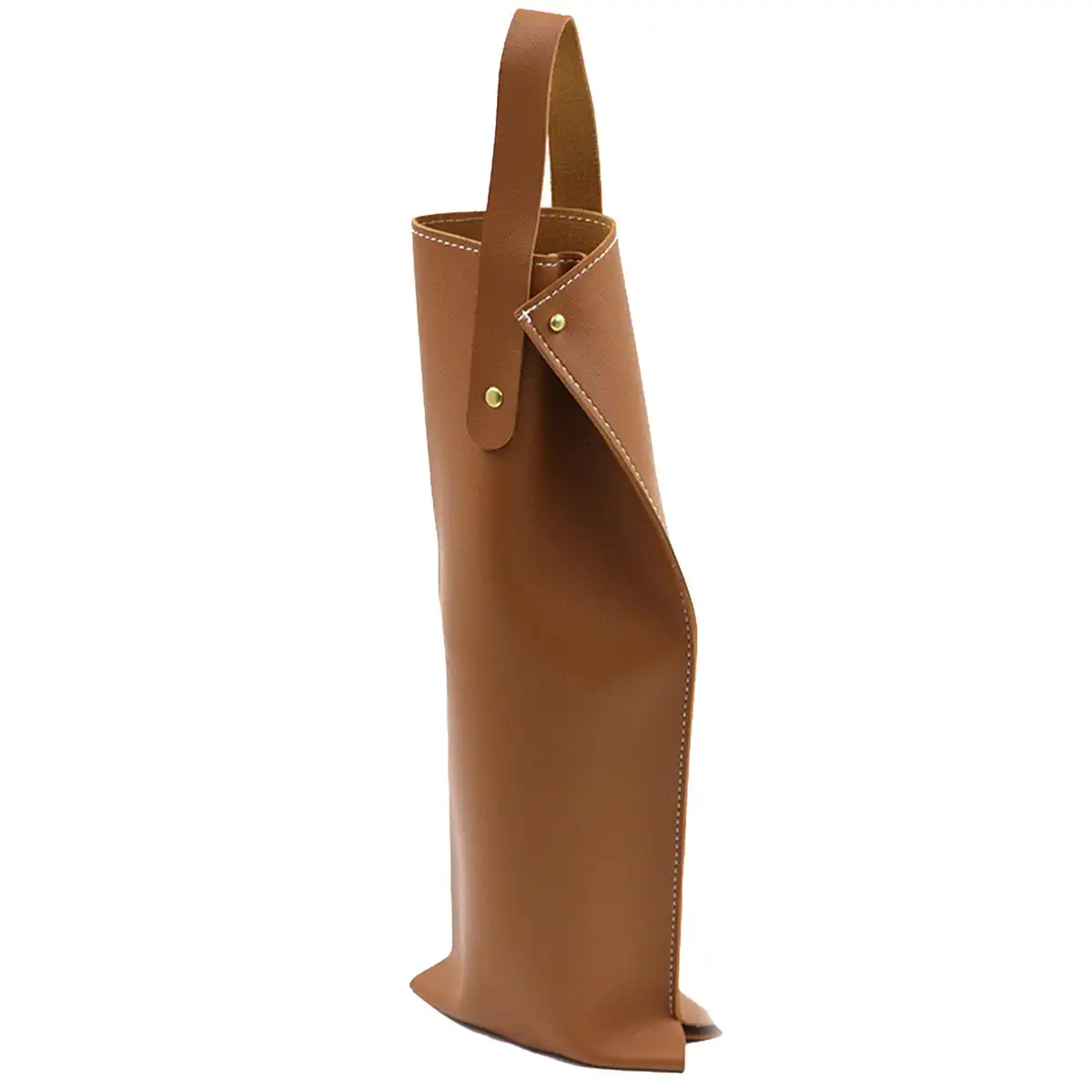 Premium Leather Wine Carrier product close-up