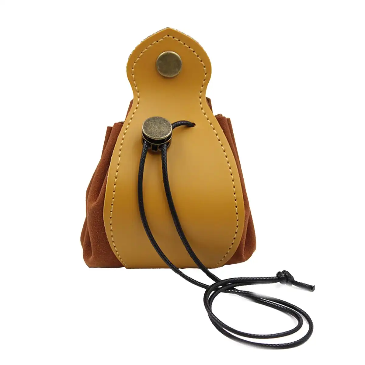 PU Leather Drawstring Pouch additional product view