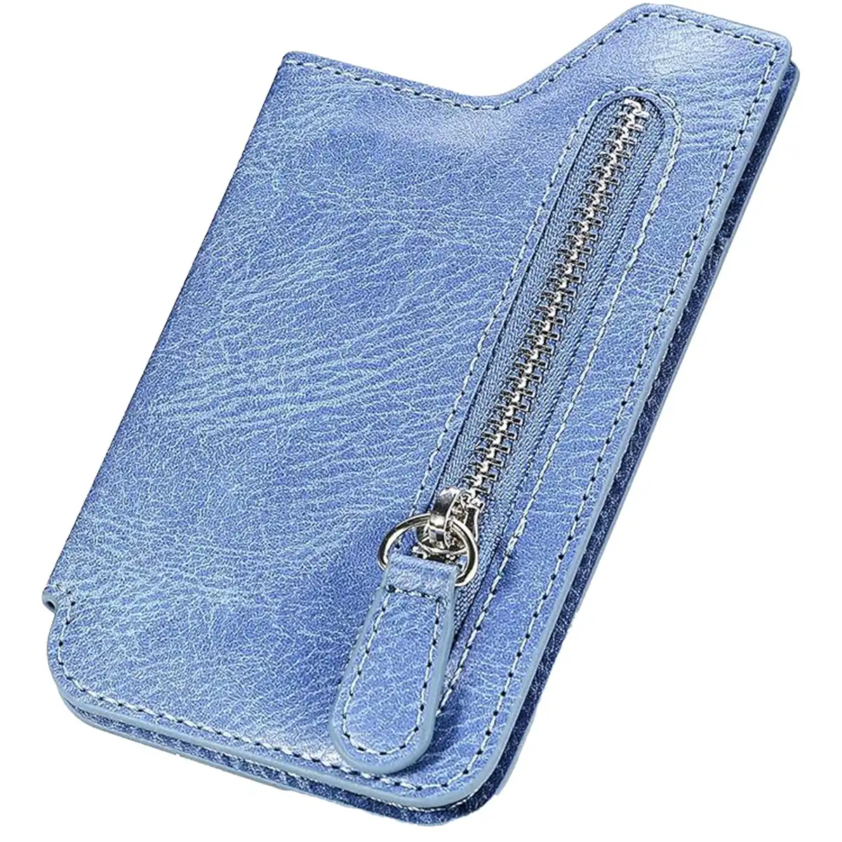 Slim Leather Phone Wallet Case product close-up