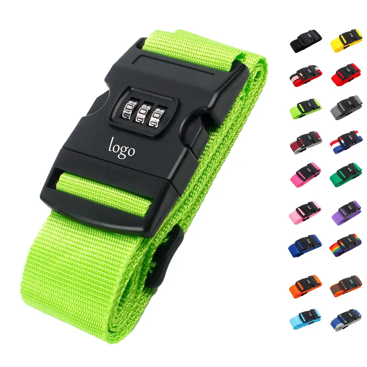 Secure Travel Luggage Lock Strap product detail view