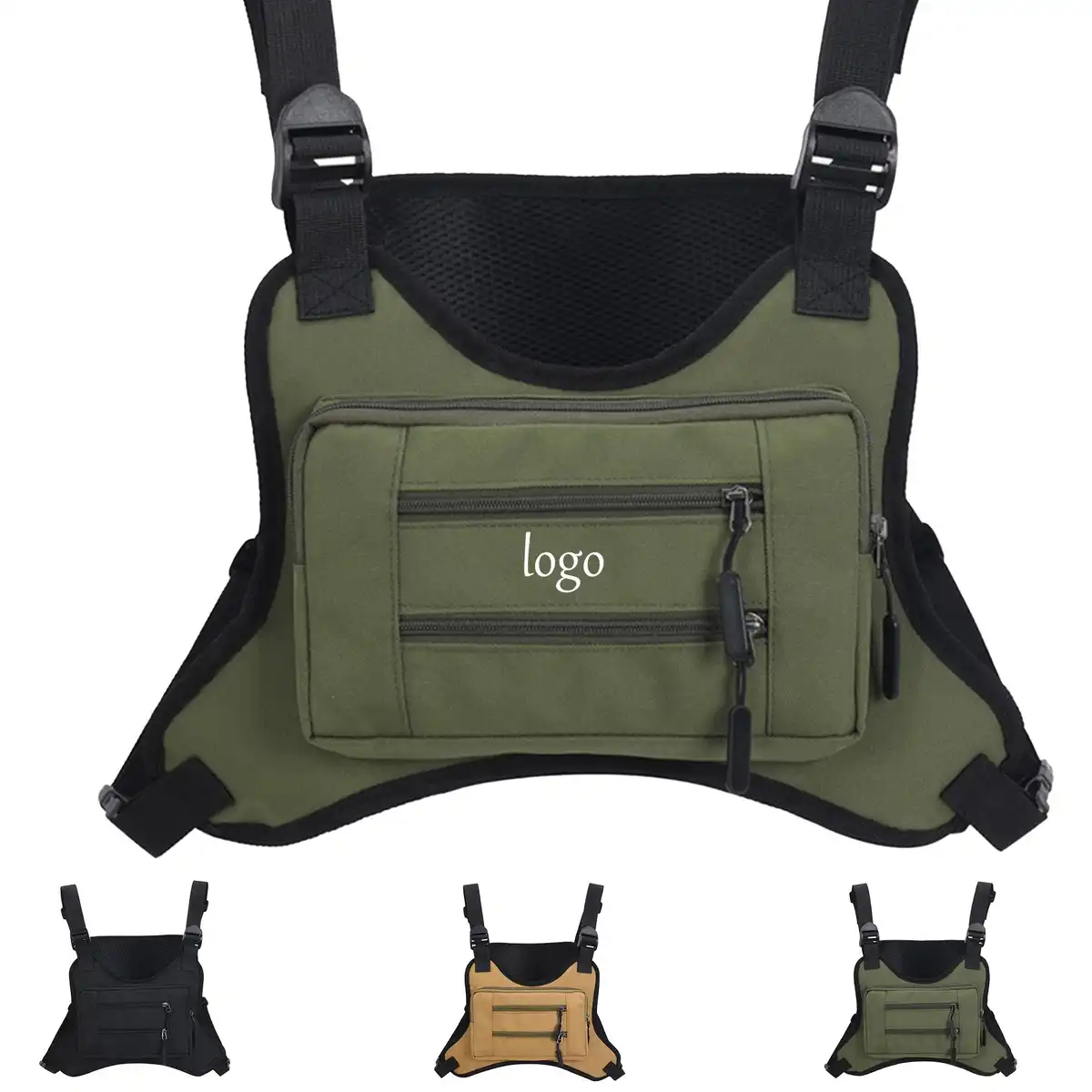 Rugged Tactical Chest Pack product detail view