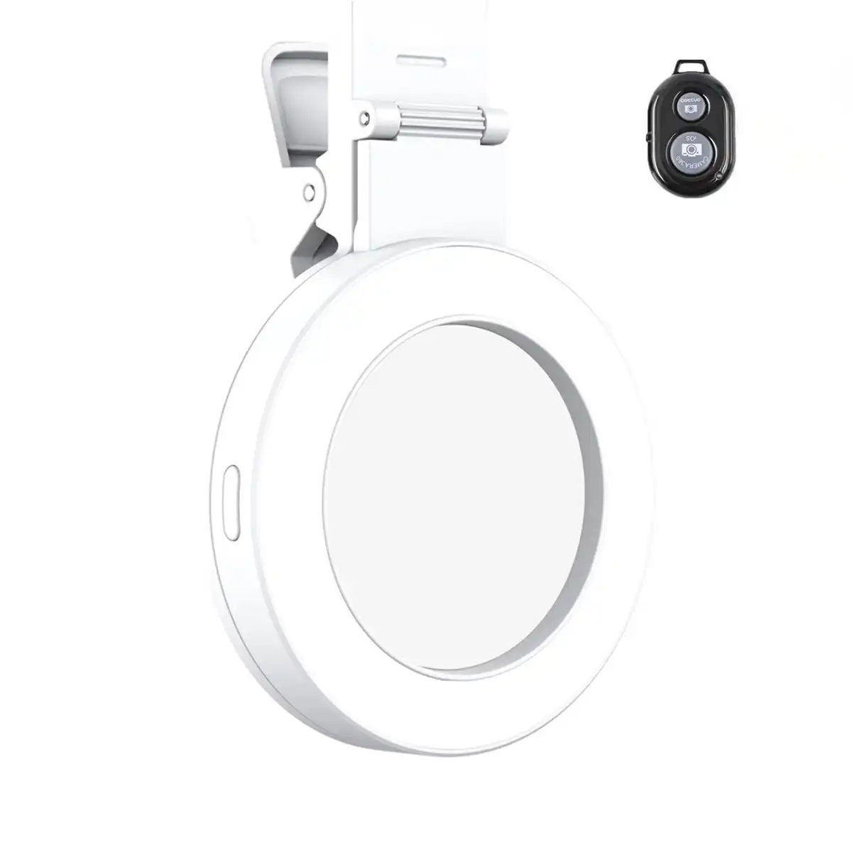 LED Selfie Mirror with Remote product close-up