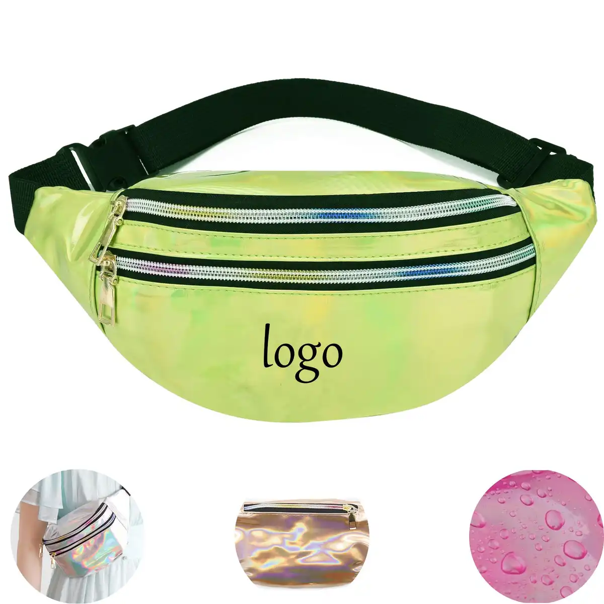 Holographic Waterproof Waist Pack