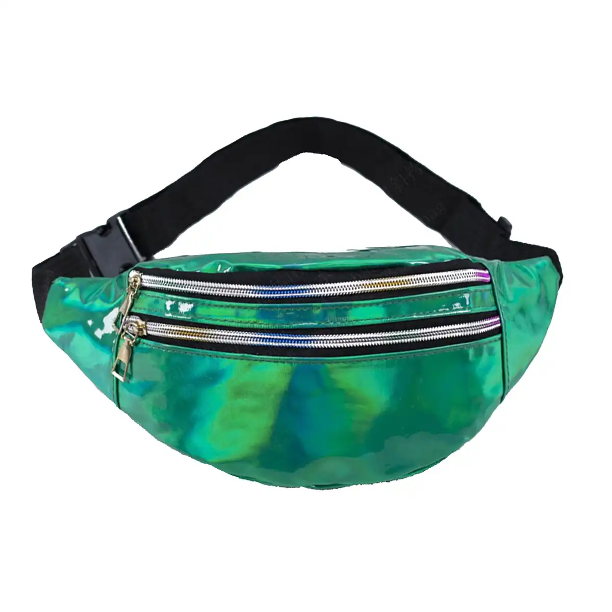Holographic Waterproof Waist Pack product with accessories