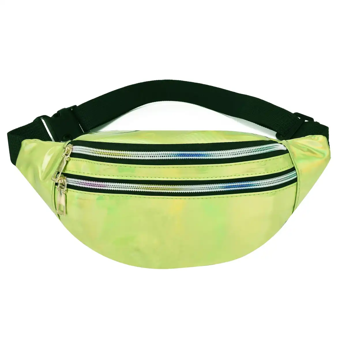 Holographic Waterproof Waist Pack product in use