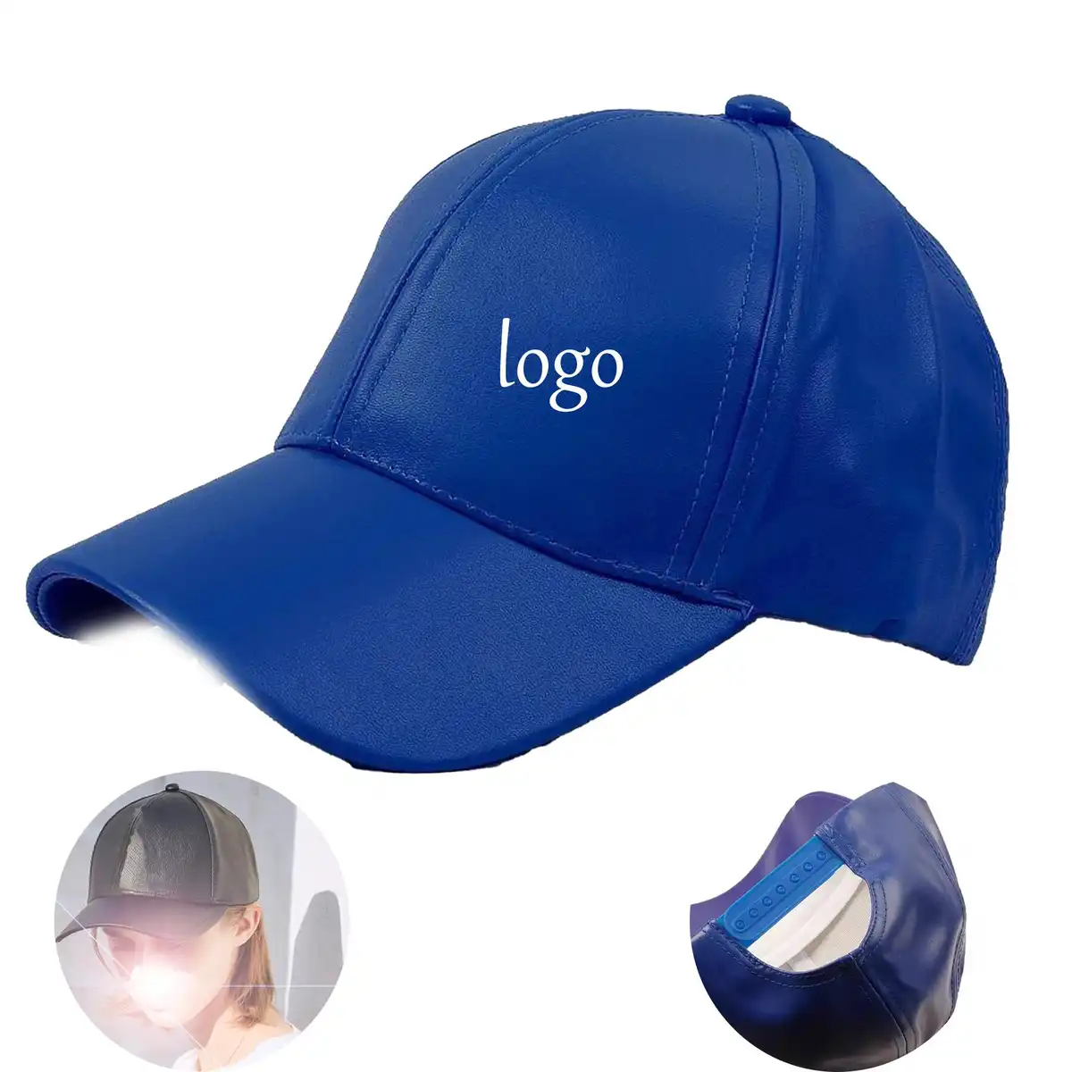 Premium PU Leather Baseball Cap