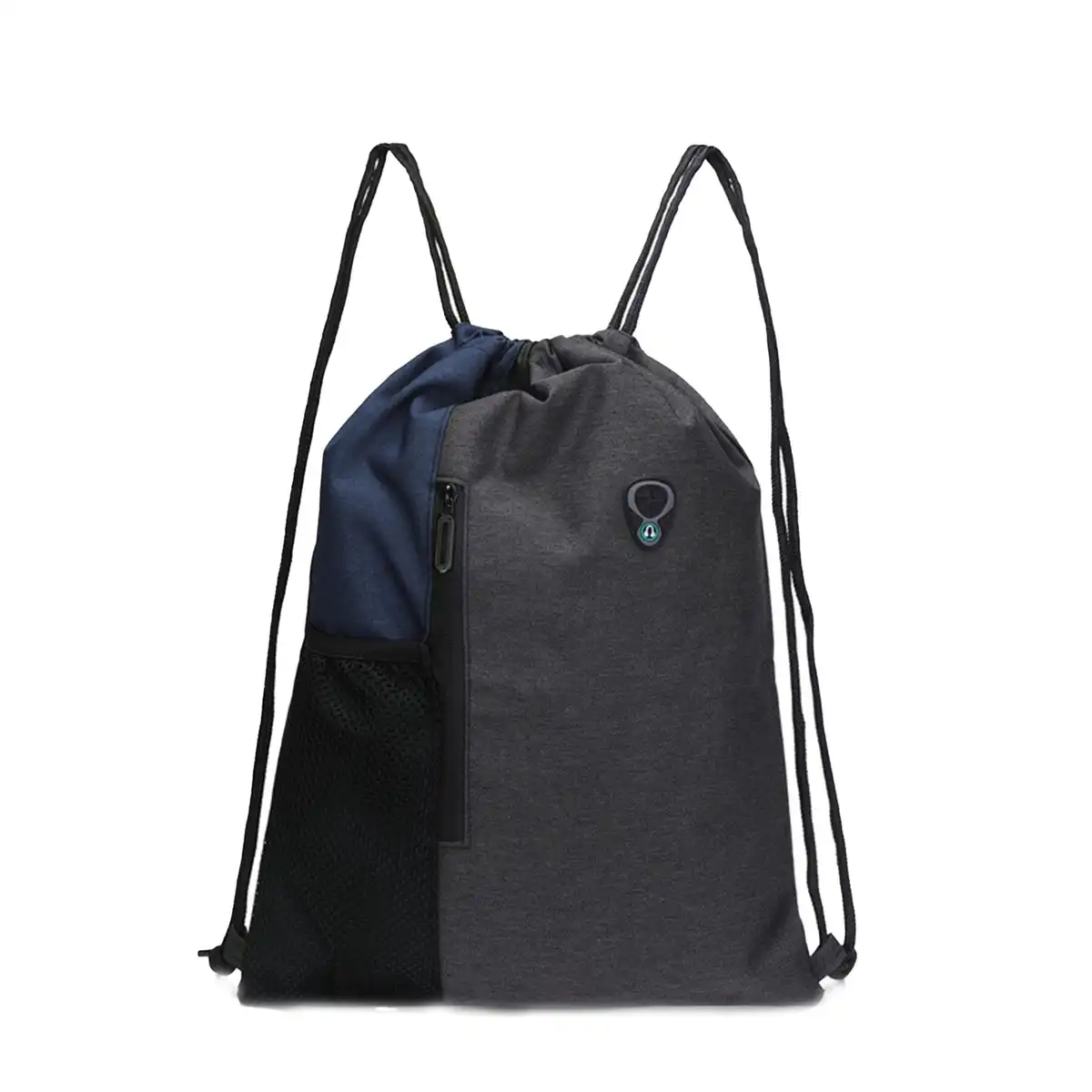 Durable Oxford Drawstring Backpack alternate product angle