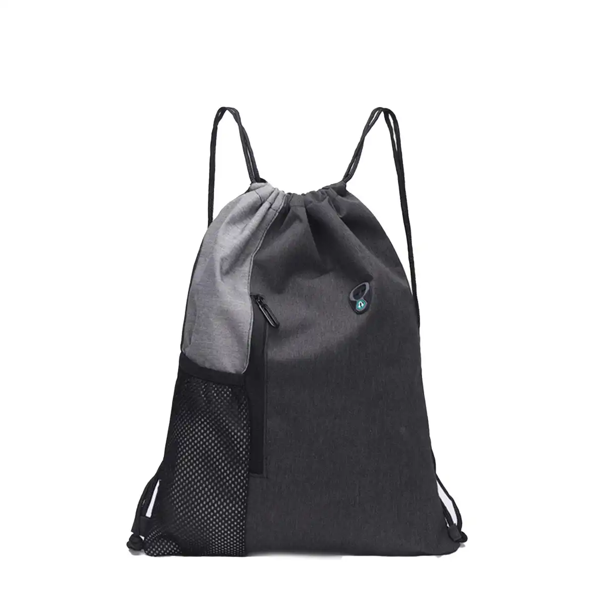 Durable Oxford Drawstring Backpack product close-up