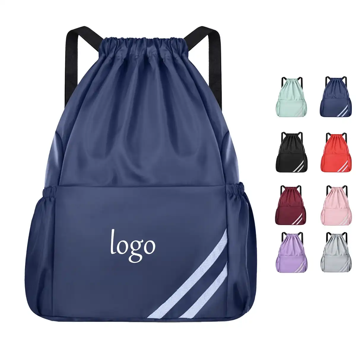 Oxford Drawstring Gym Sack product detail view