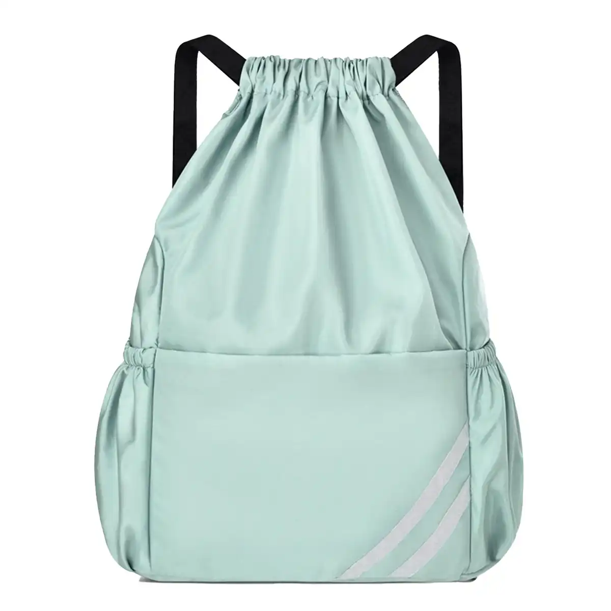Oxford Drawstring Gym Sack product with accessories