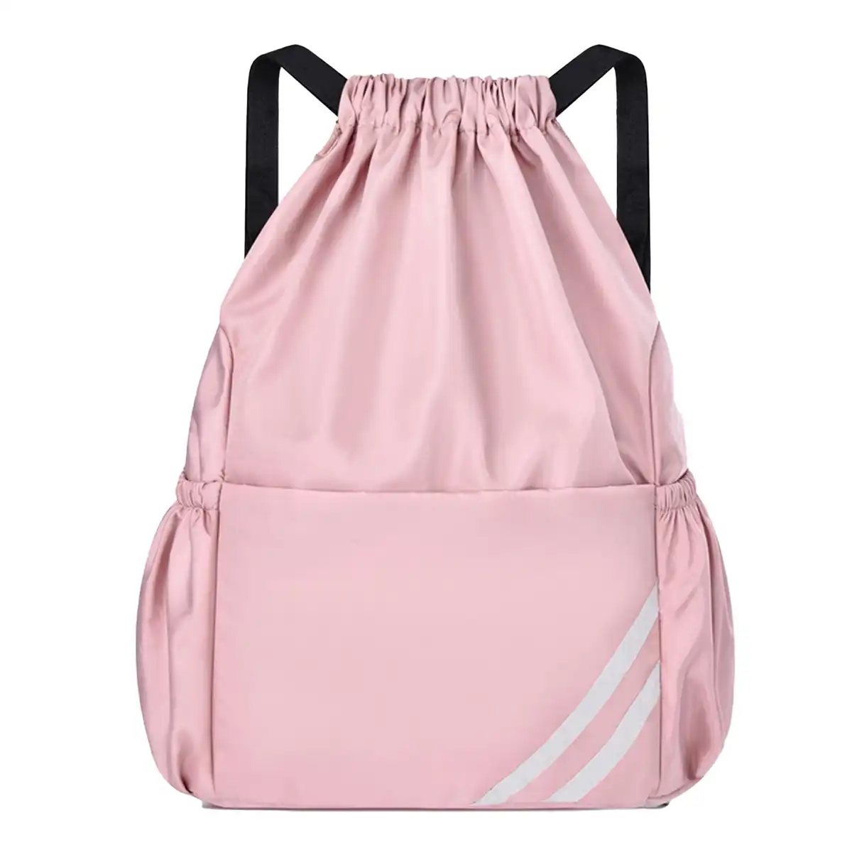 Oxford Drawstring Gym Sack custom logo imprint view