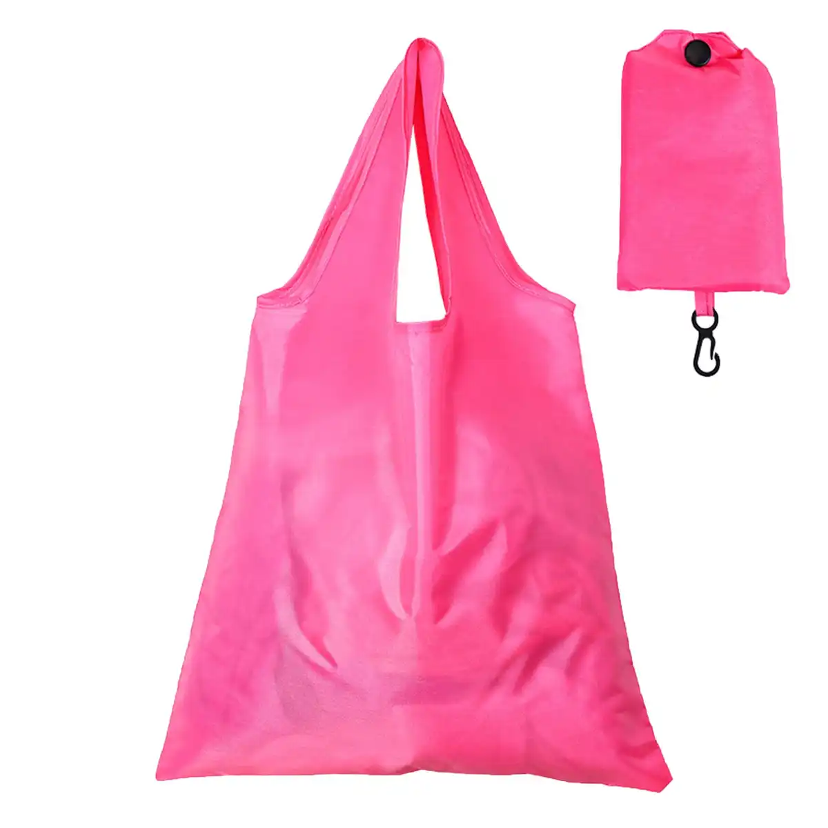 Foldable Nylon Shopping Tote product with accessories