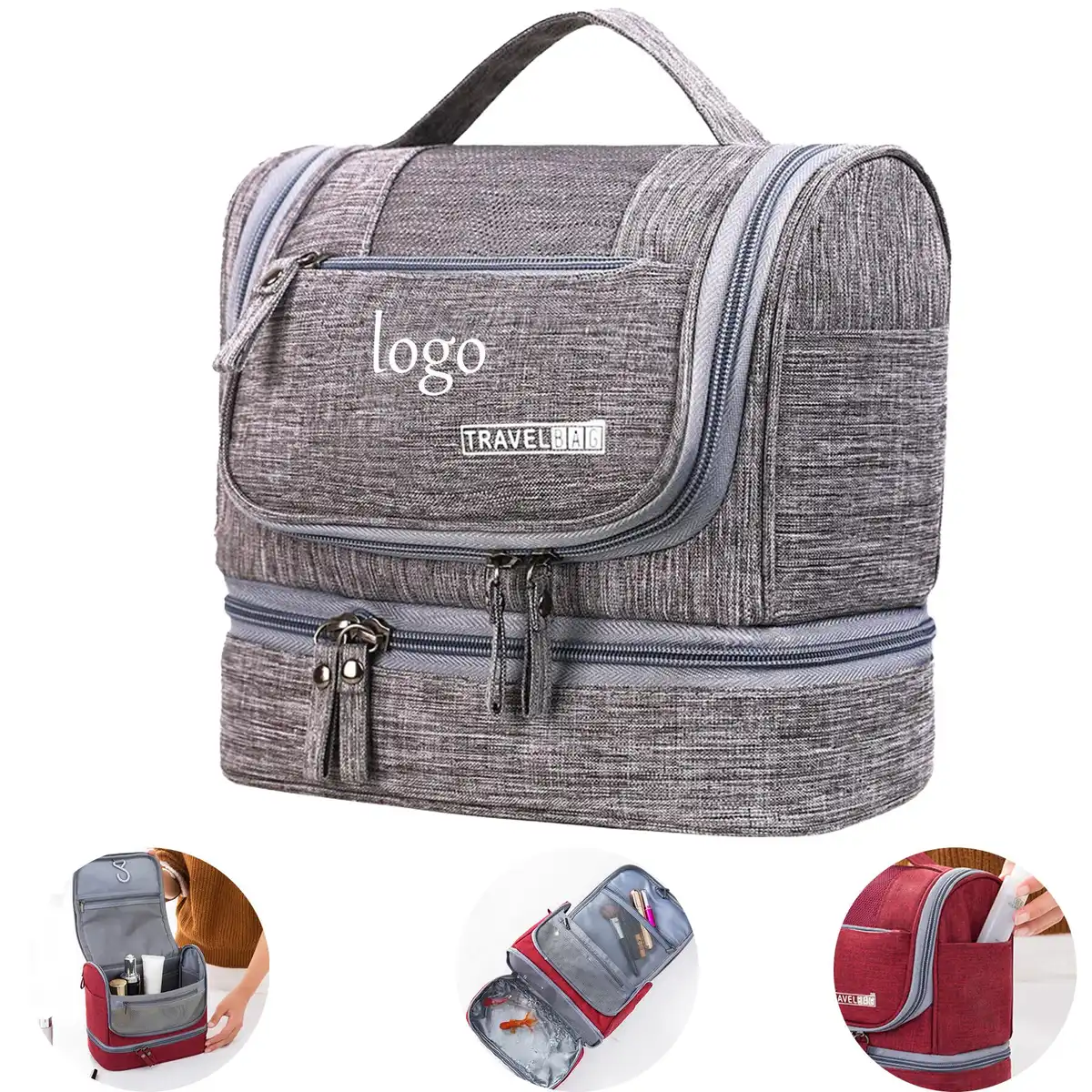 Waterproof Hanging Toiletry Organizer