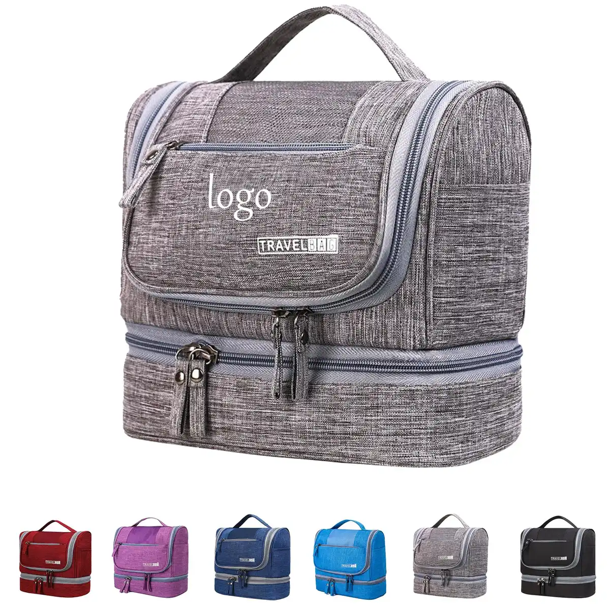 Waterproof Hanging Toiletry Organizer product detail view