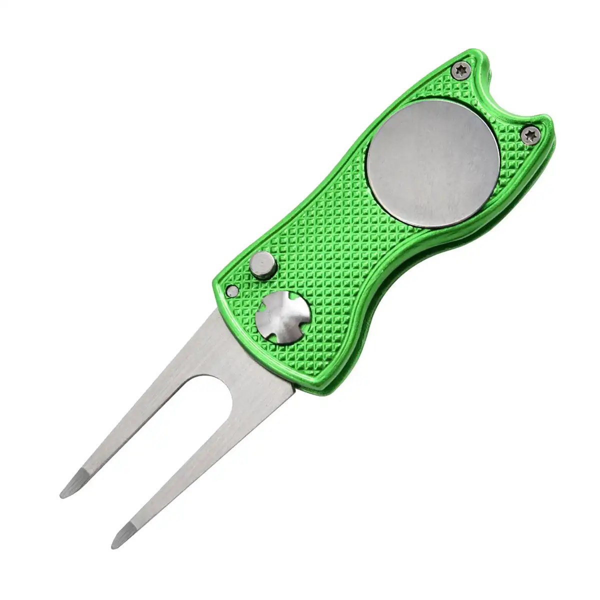 Pocket Golf Divot Repair Tool product with accessories