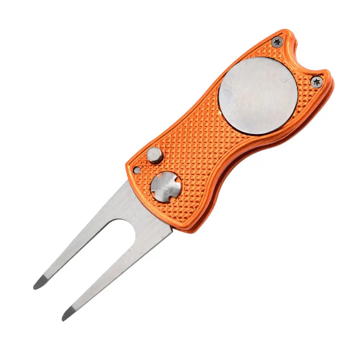 Pocket Golf Divot Repair Tool custom logo imprint view