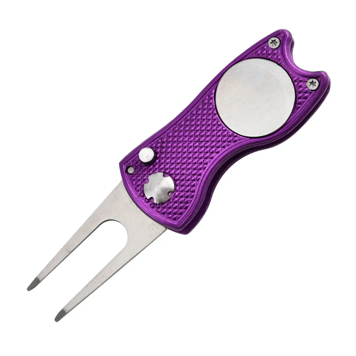 Pocket Golf Divot Repair Tool product in use