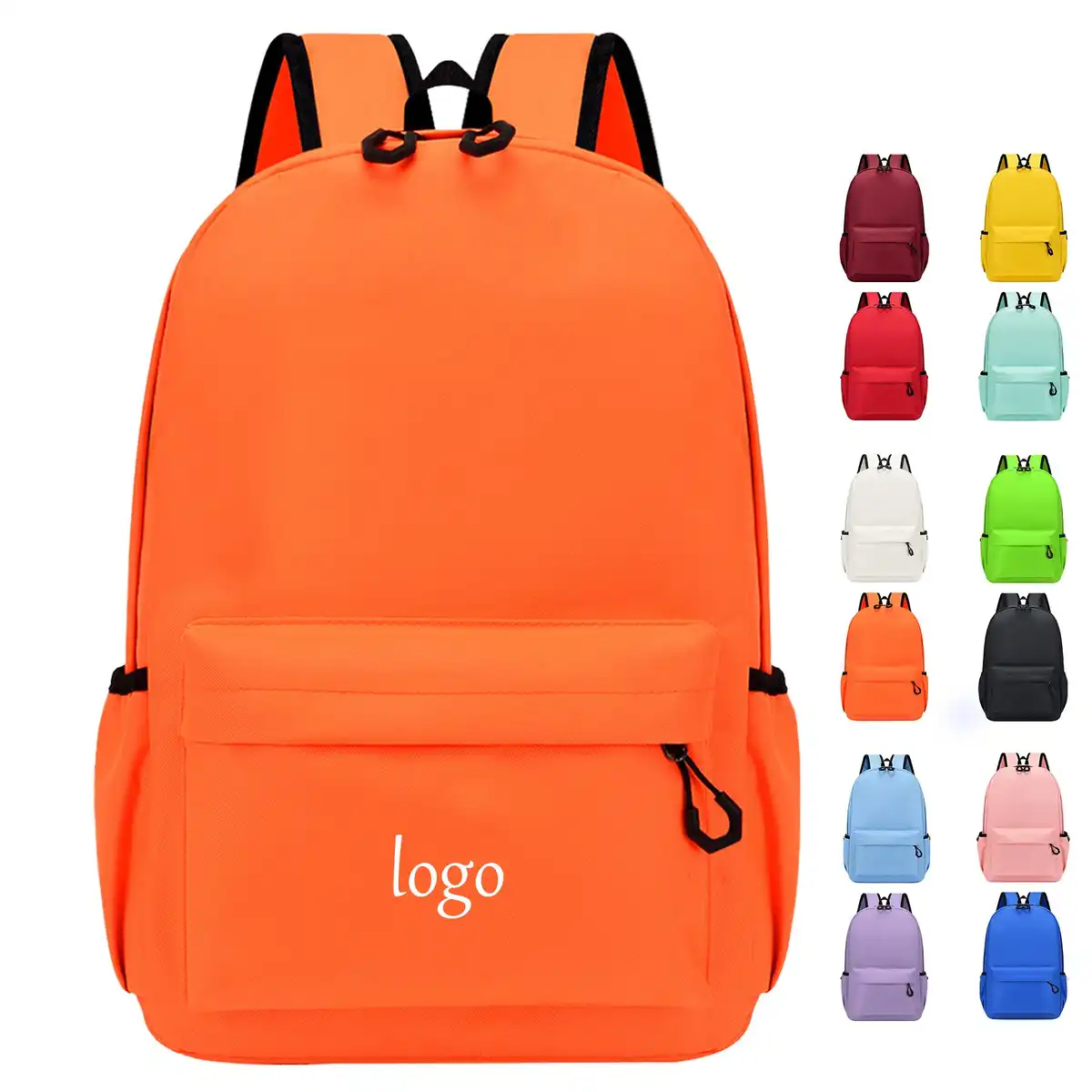 Reflective Oxford Travel Backpack product detail view