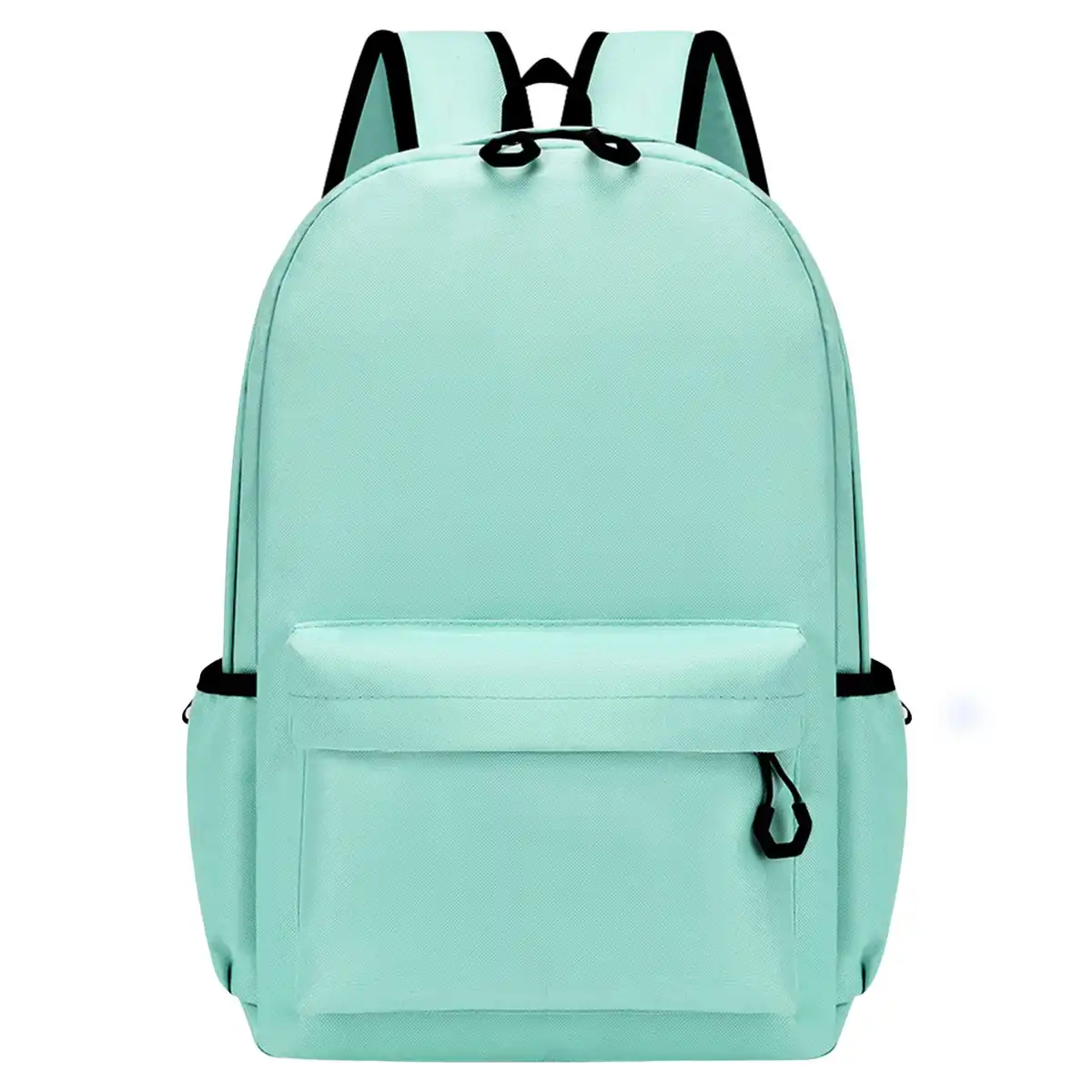 Reflective Oxford Travel Backpack custom logo imprint view