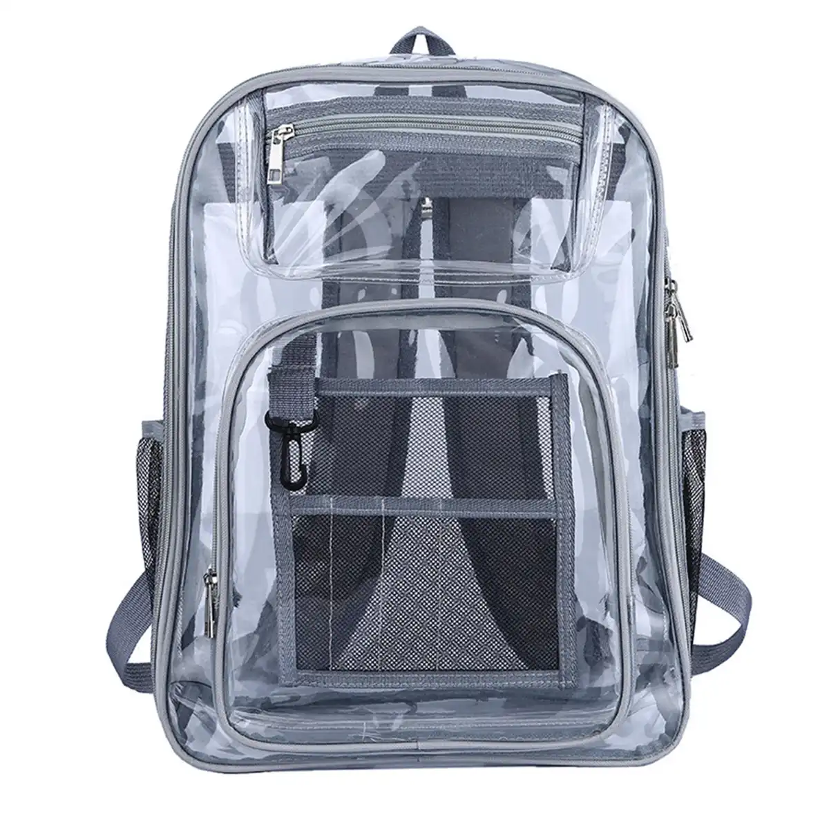 Clear Stadium Approved PVC Backpack alternate product angle