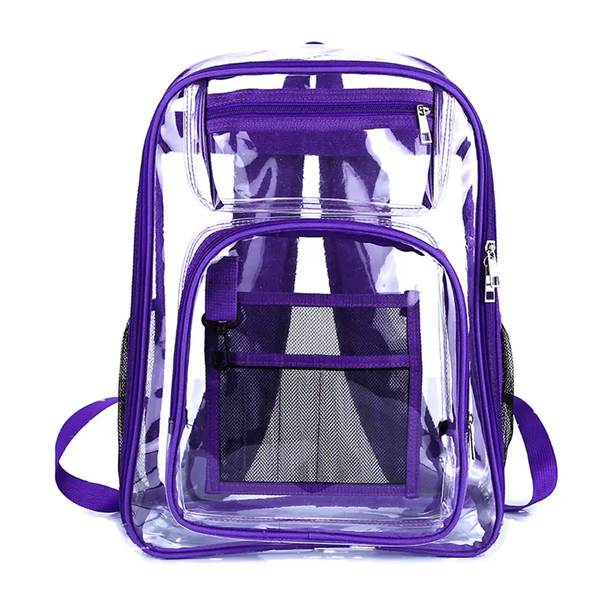 Clear Stadium Approved PVC Backpack additional product view