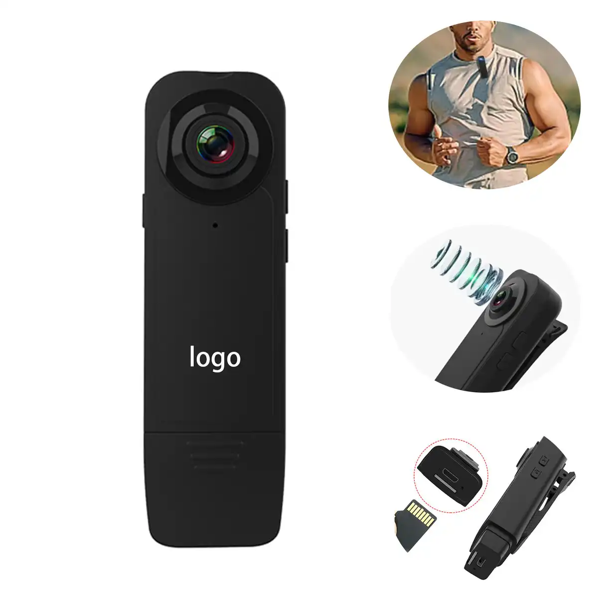 Portable Body Camera with Infrared