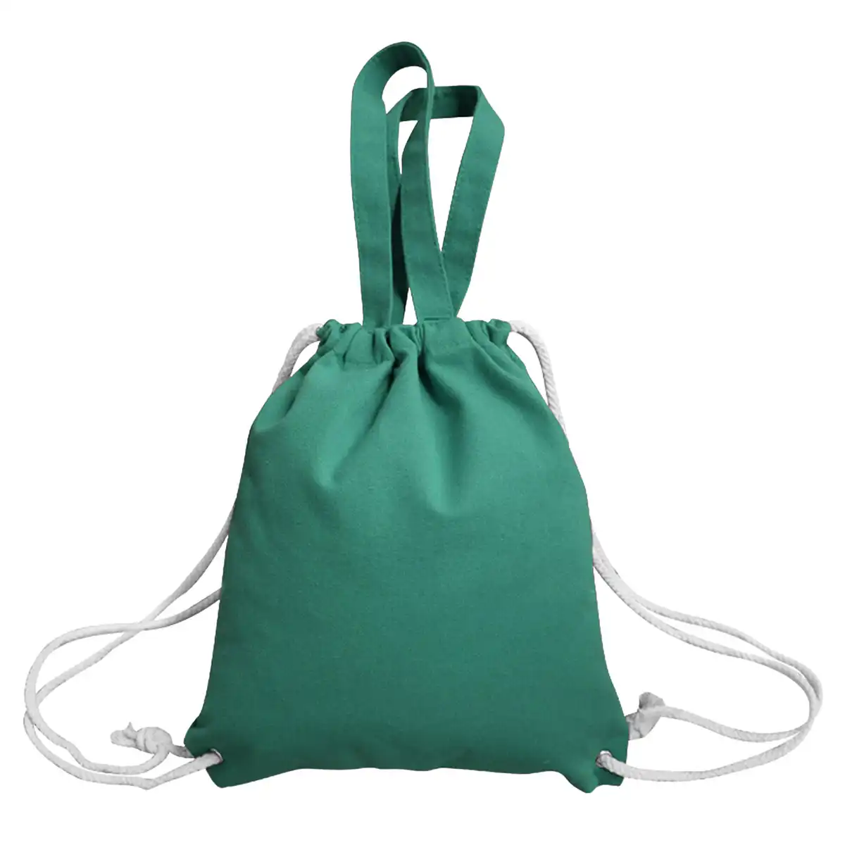 Sturdy Canvas Drawstring Backpack additional product view