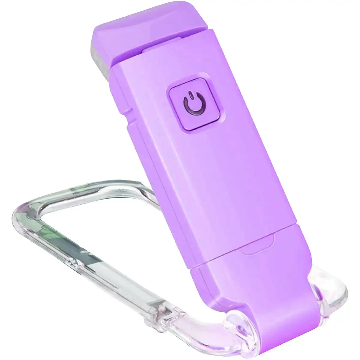 Rechargeable LED Book Reading Light custom logo imprint view