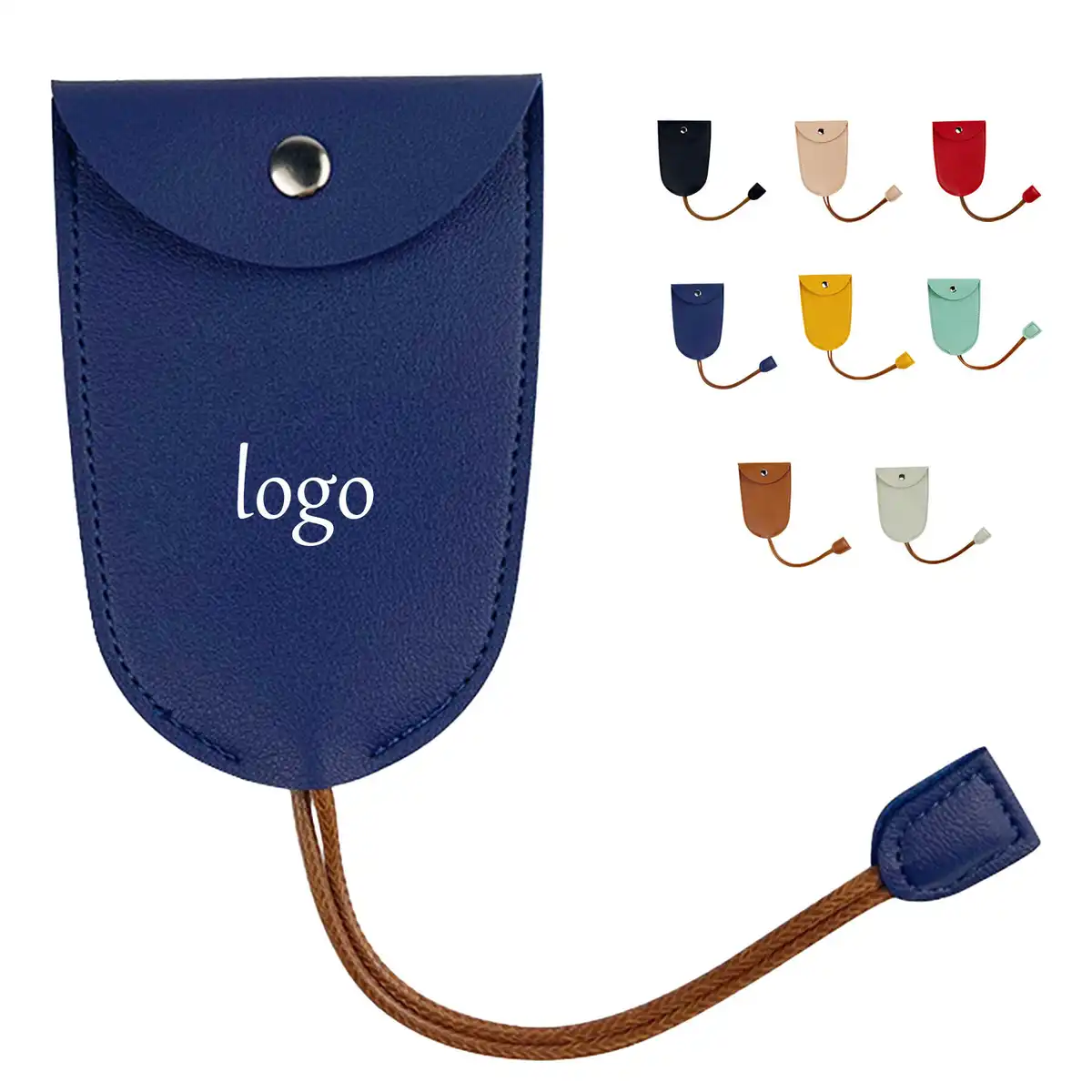 Retractable Leather Key Organizer product detail view