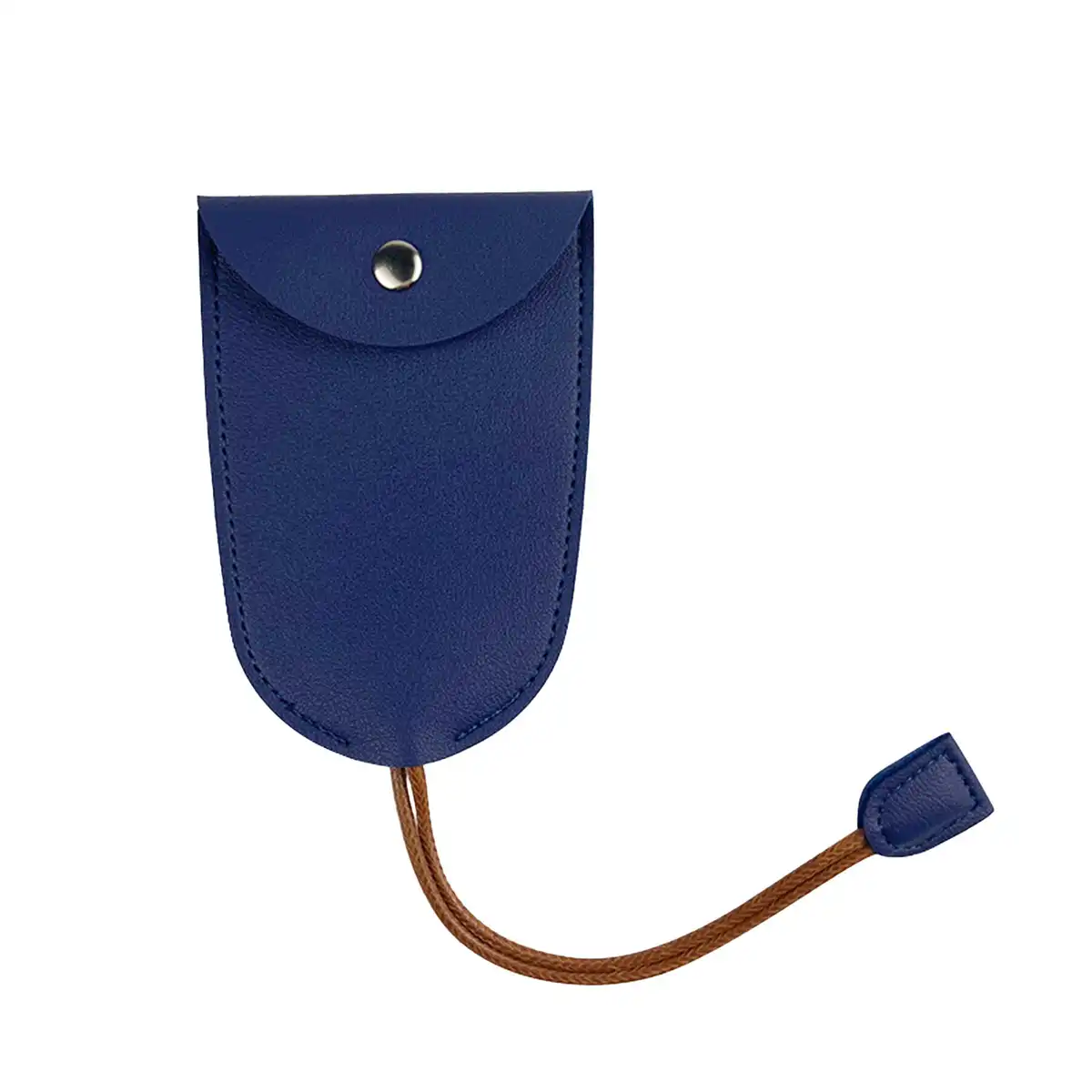 Retractable Leather Key Organizer product close-up
