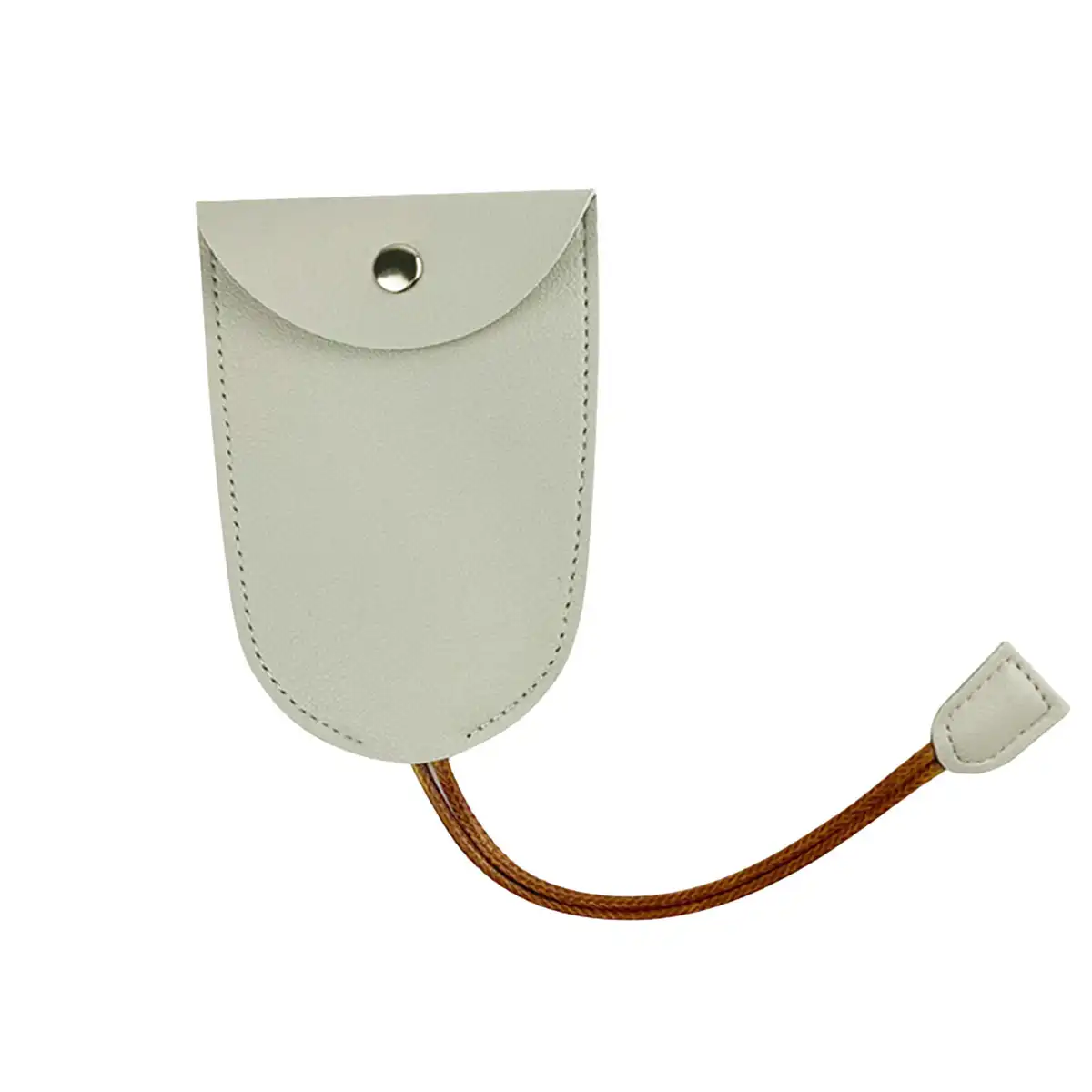 Retractable Leather Key Organizer product with accessories