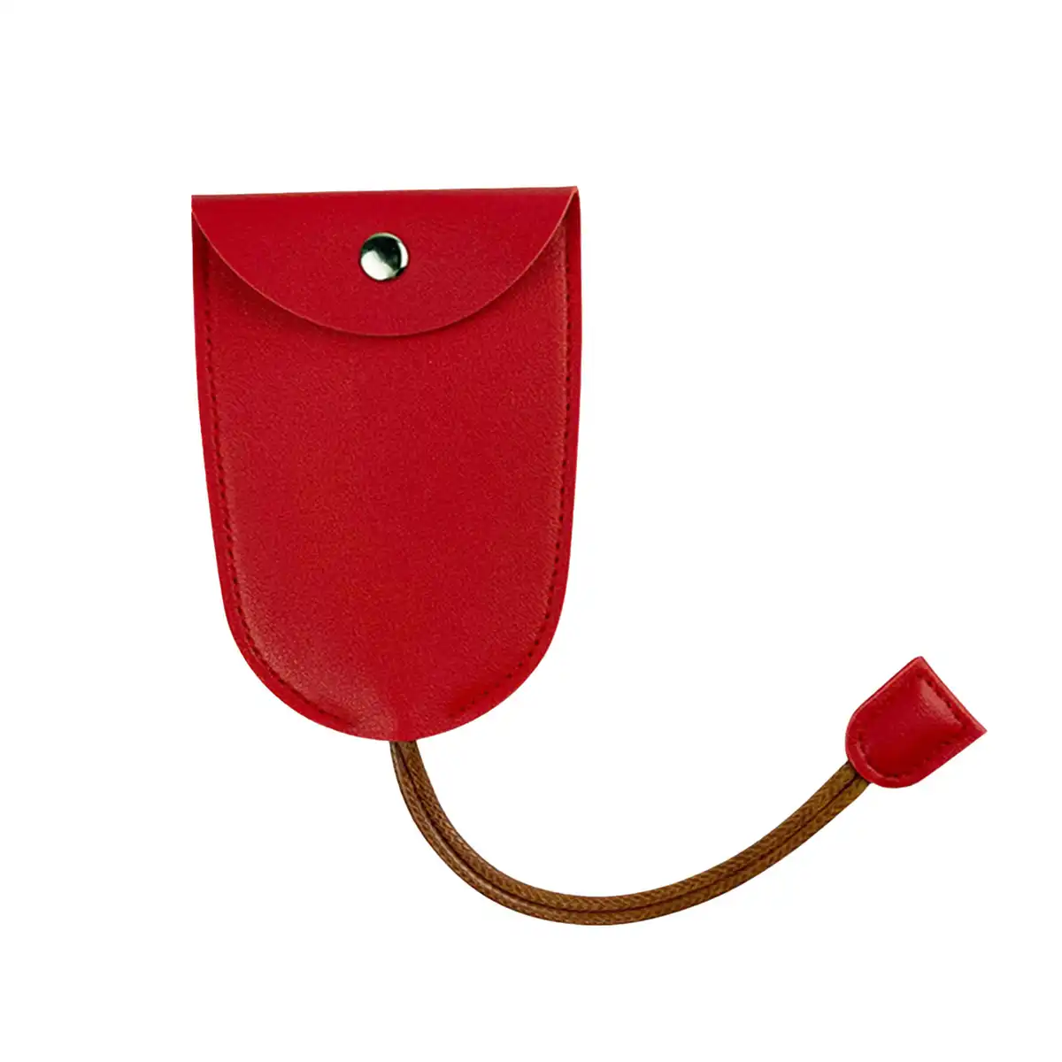 Retractable Leather Key Organizer product in use