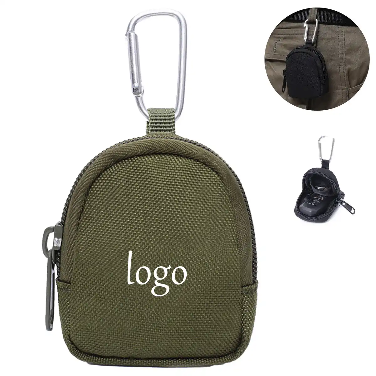 Rugged Canvas Travel Wallet