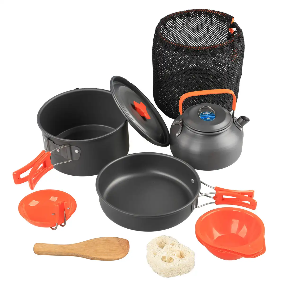 Portable Camping Cookware Set product close-up