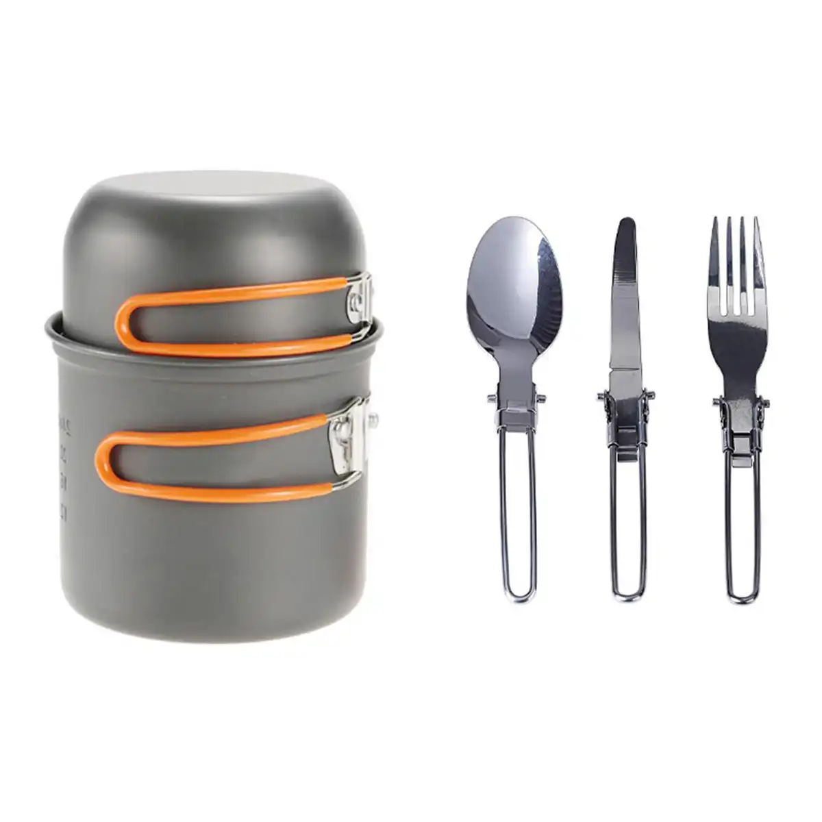 Compact Aluminum Camping Cookware Set alternate product angle