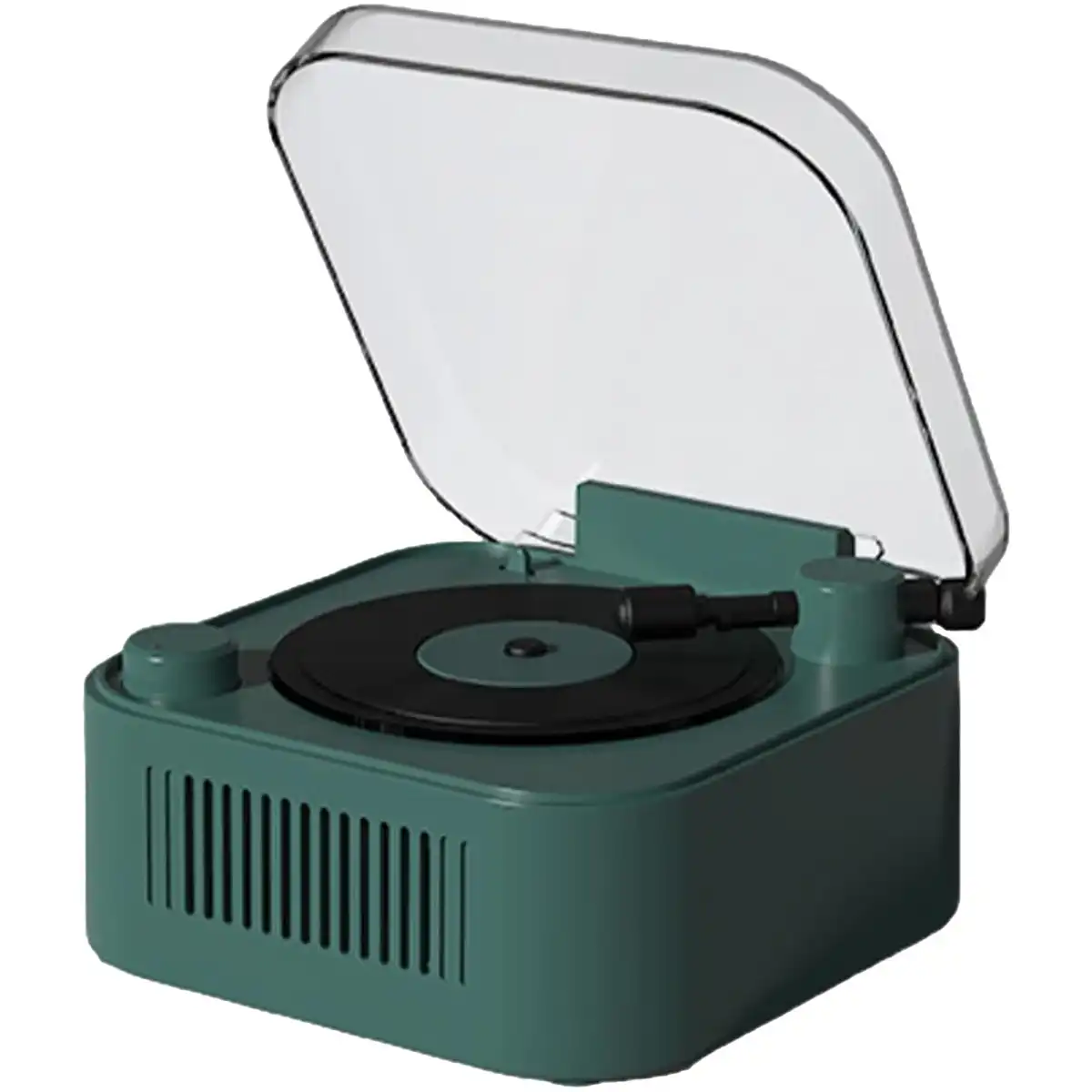 Vintage Turntable Bluetooth Speaker alternate product angle