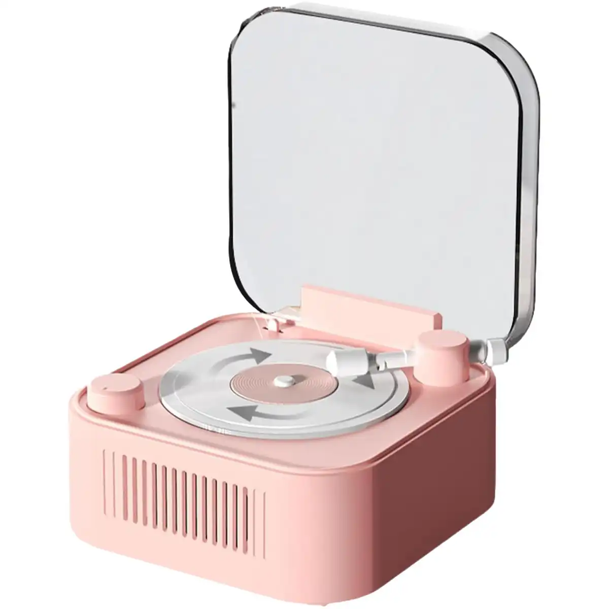 Vintage Turntable Bluetooth Speaker product close-up